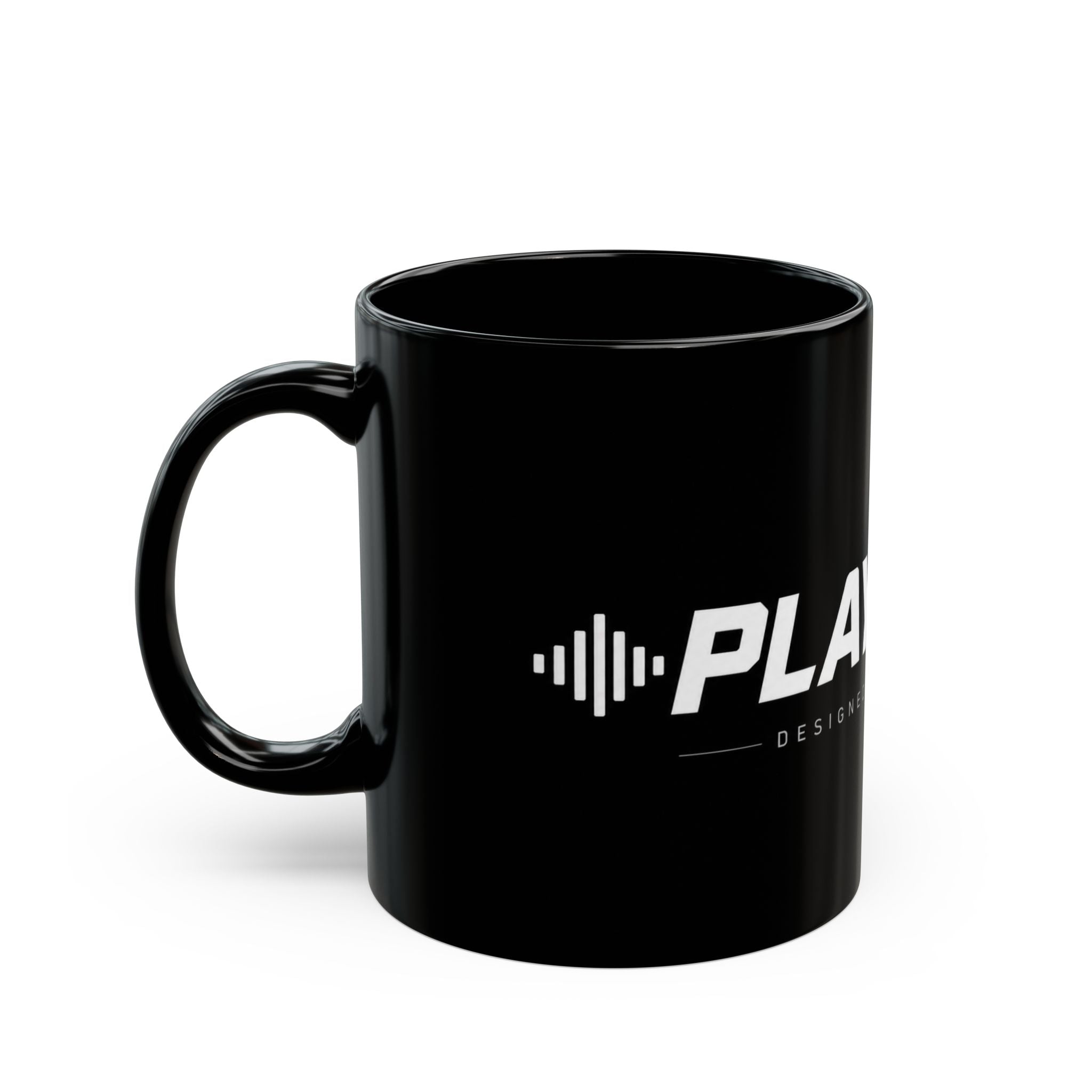 PLAYLOUD Coffee Mug – Music Lover Black Mug (11oz, 15oz)