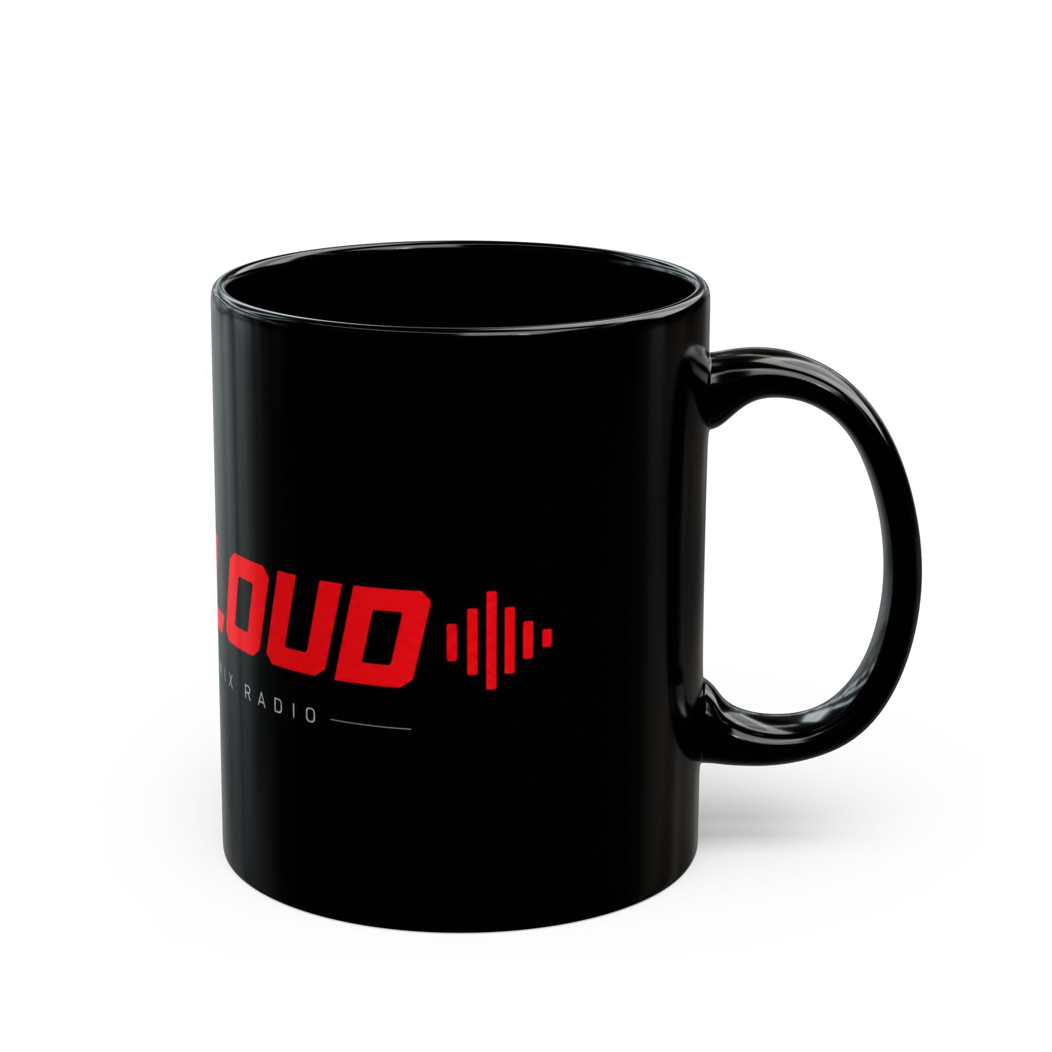 PLAYLOUD Coffee Mug – Music Lover Black Mug (11oz, 15oz)